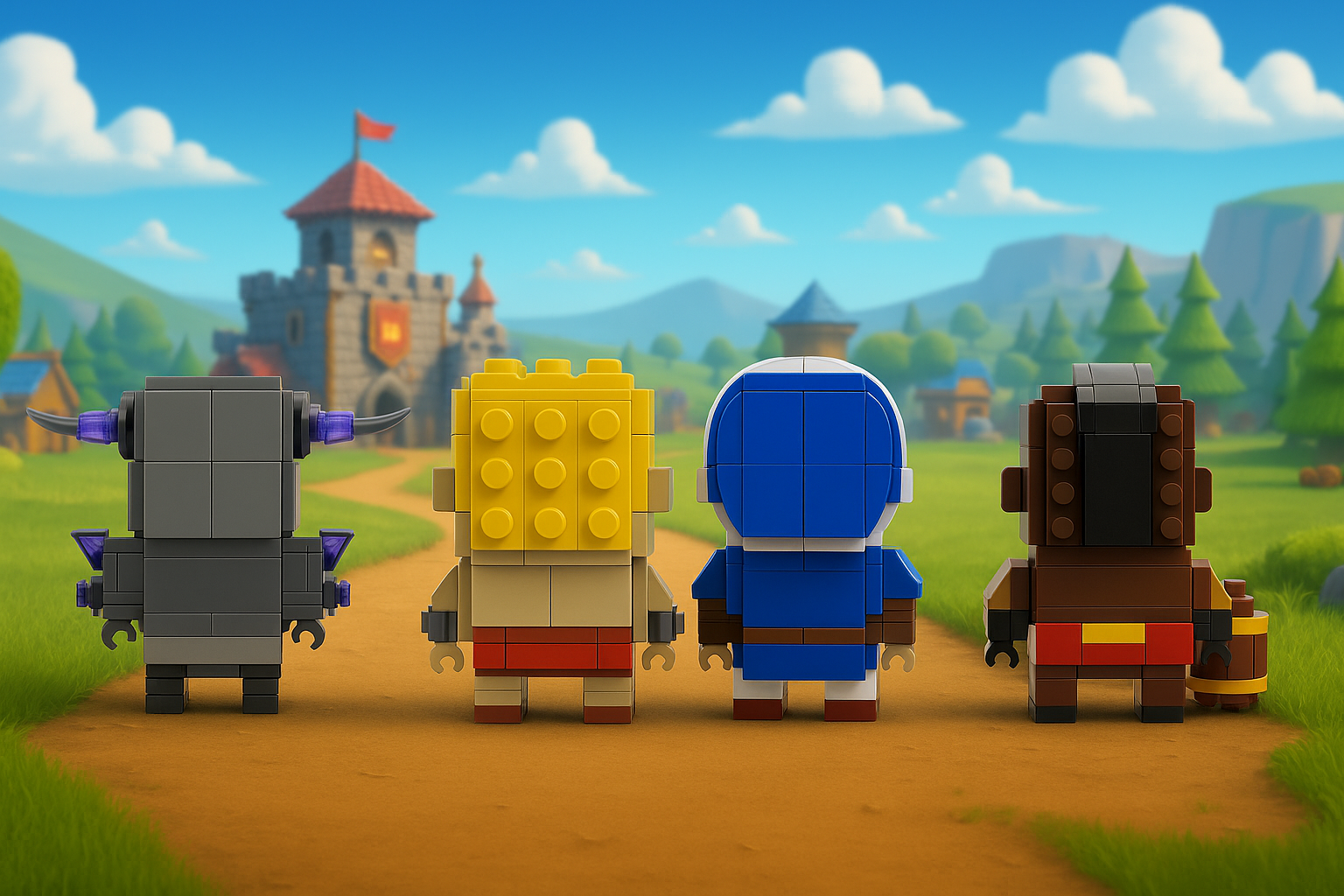 Crown Brick Blocks